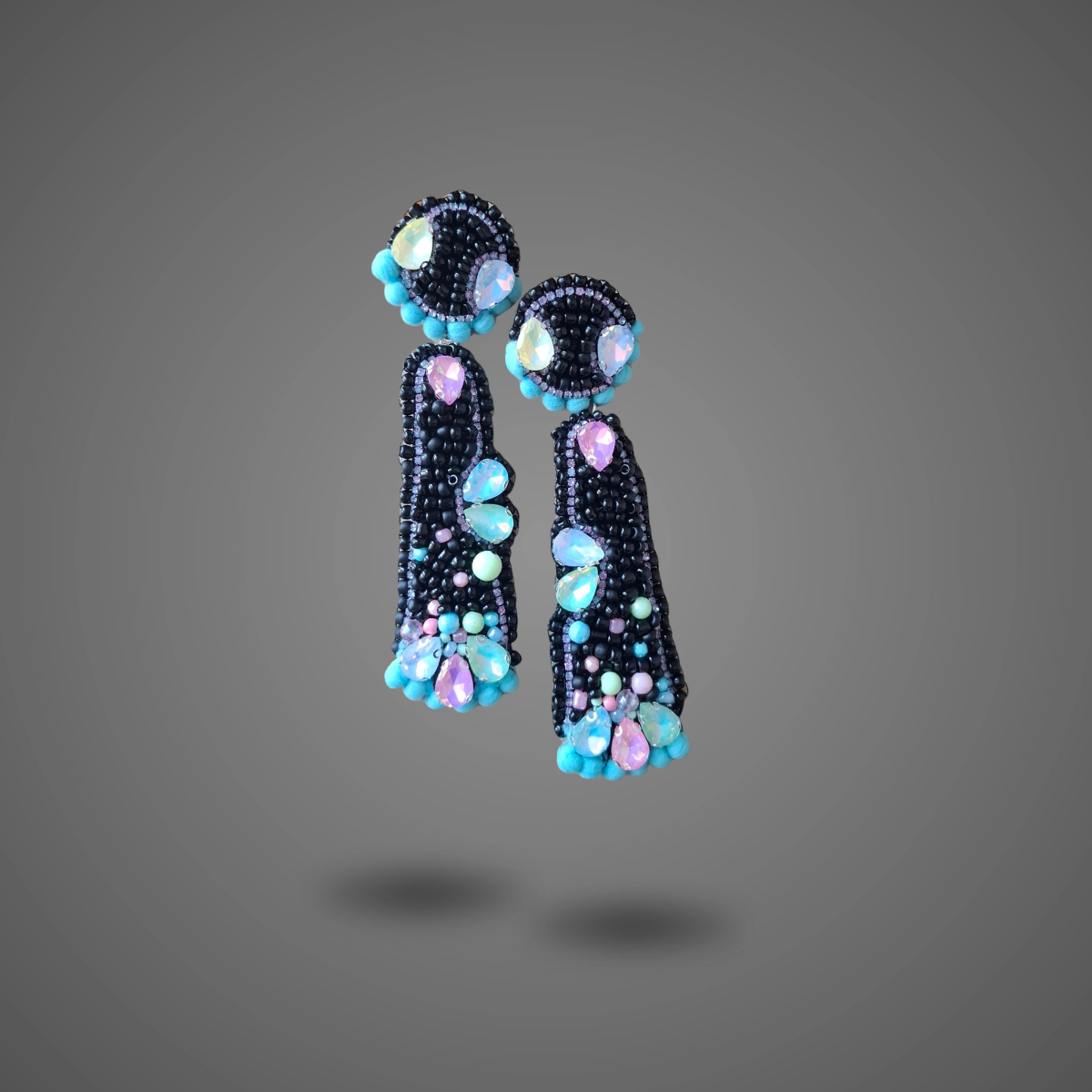 Trippy Twin - handmade Earrings
