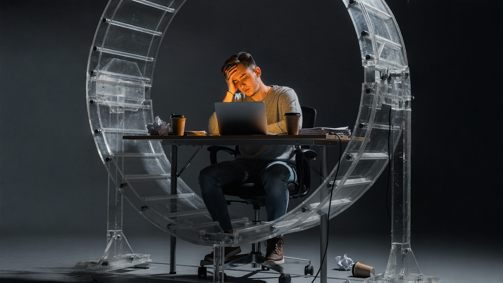 The hamster wheel of making ads one at a time