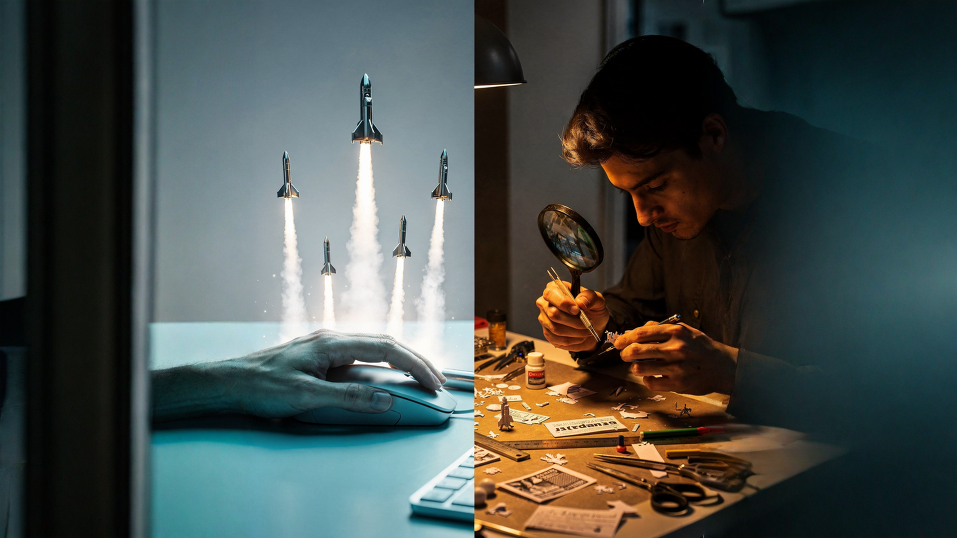 The speed mismatch of making Meta ads.