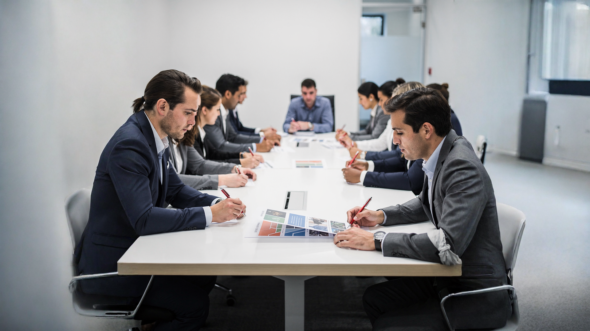 The approval committee of making one ad at a time