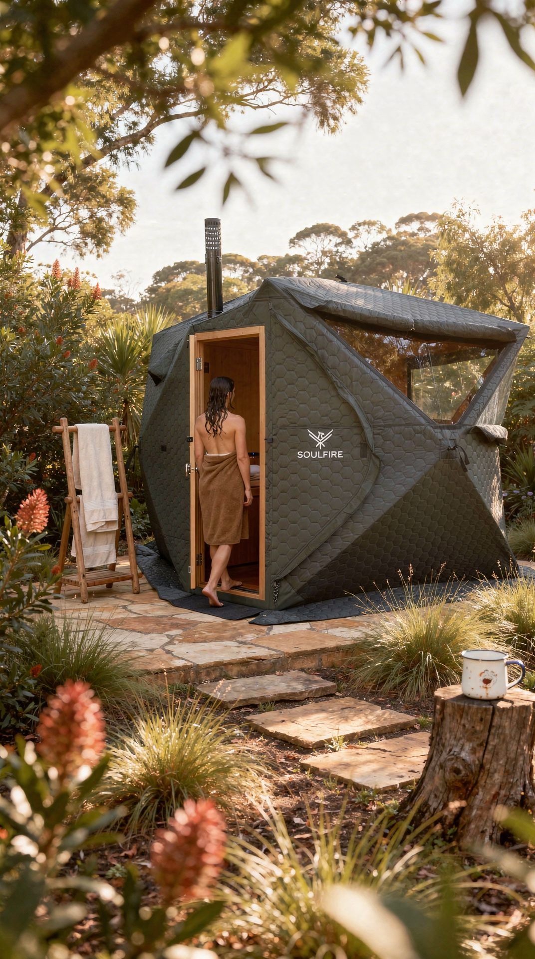 Cuttable AI Photography - Sauna