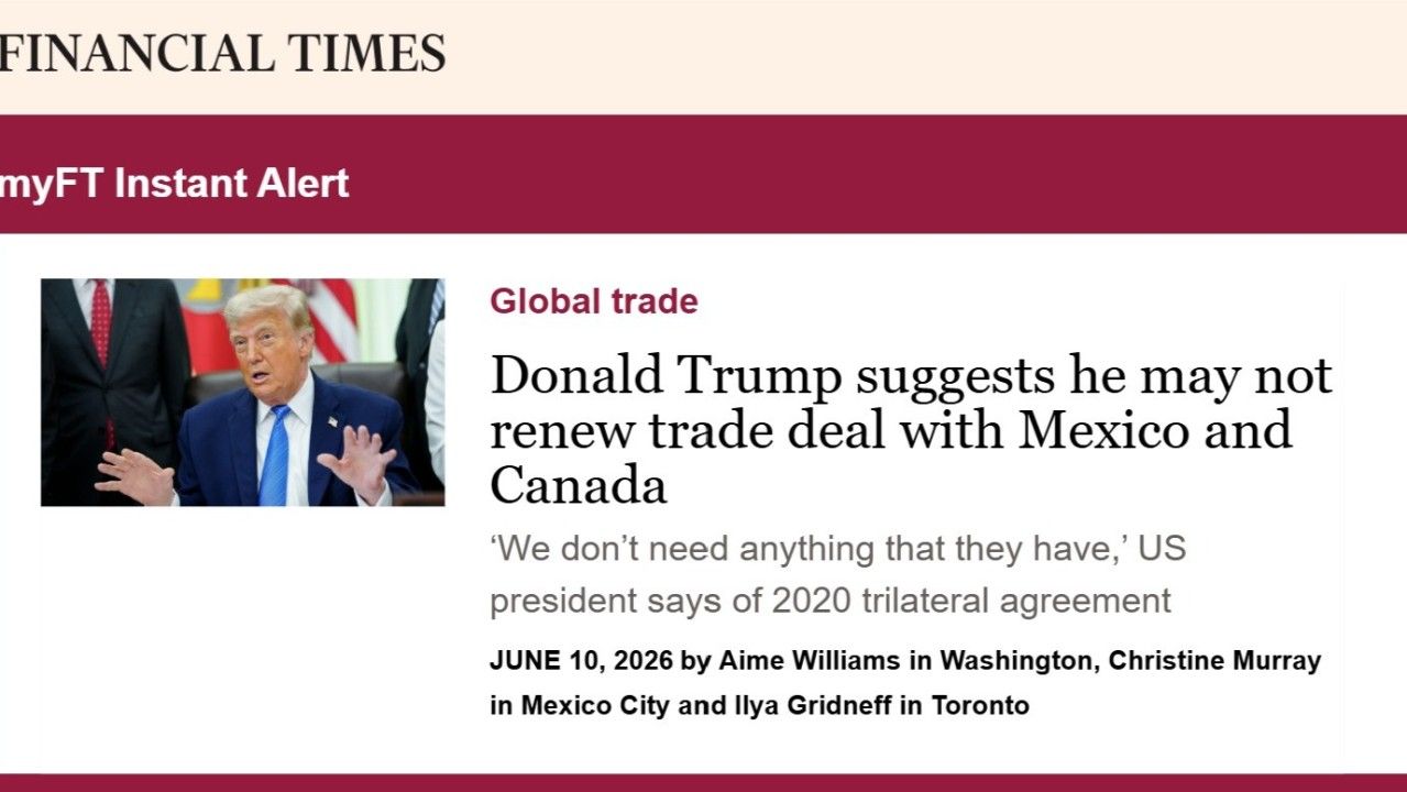 USMCA Review : July 1 Is Not a Cliff-Edge. That's Exactly Why It's Dangerous.
