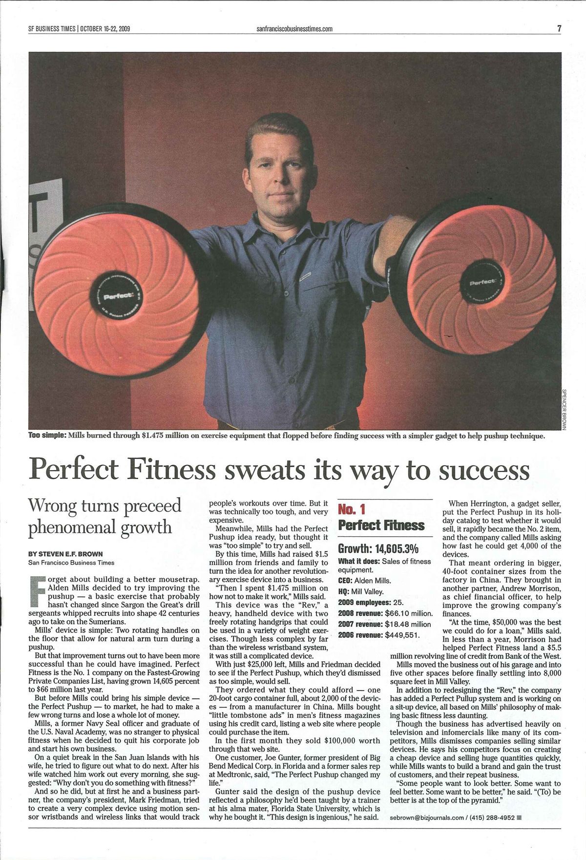 Page 2 of SF Business Times Article