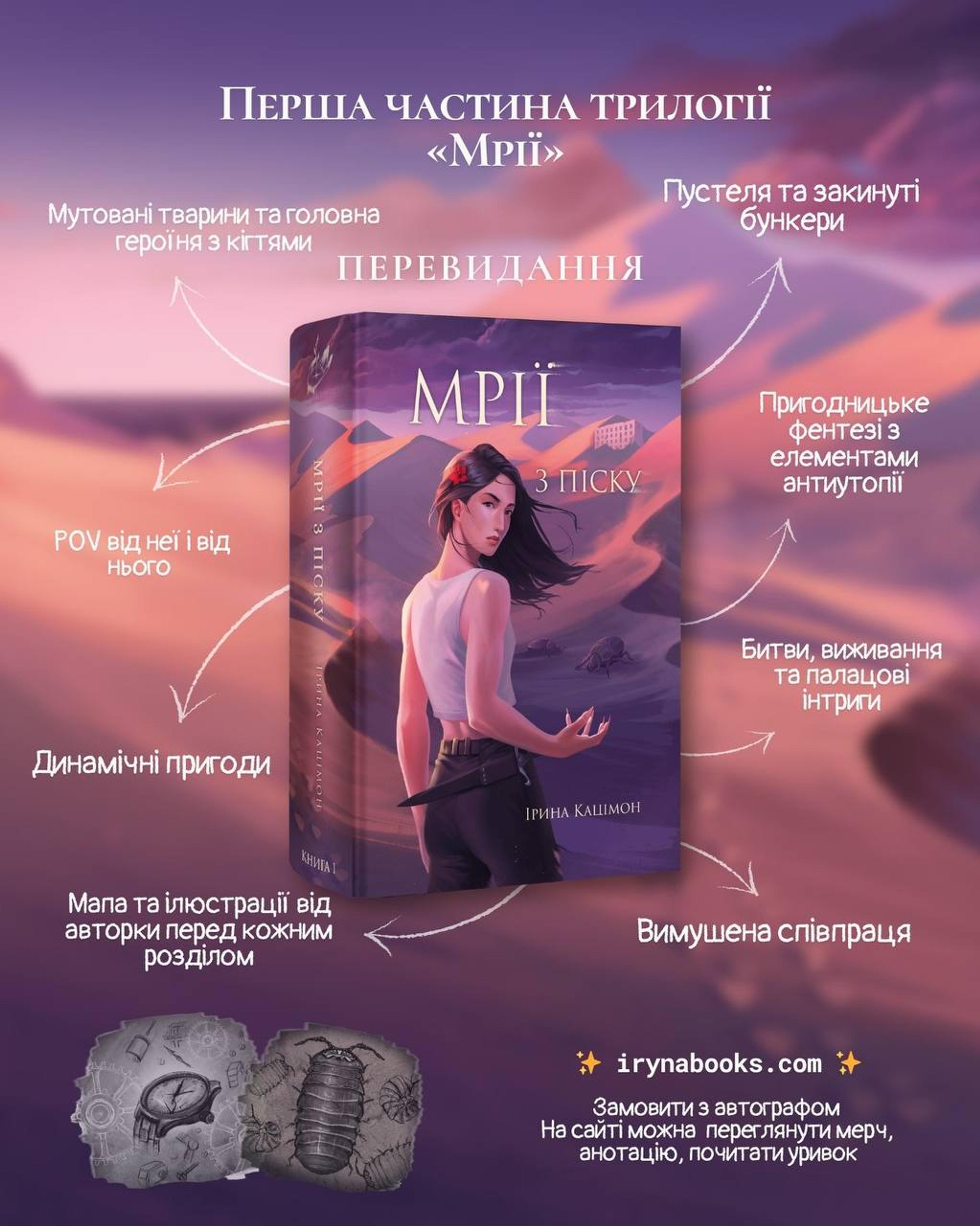 Мрії з піску фентезі-антиутопія перша частина трилогії