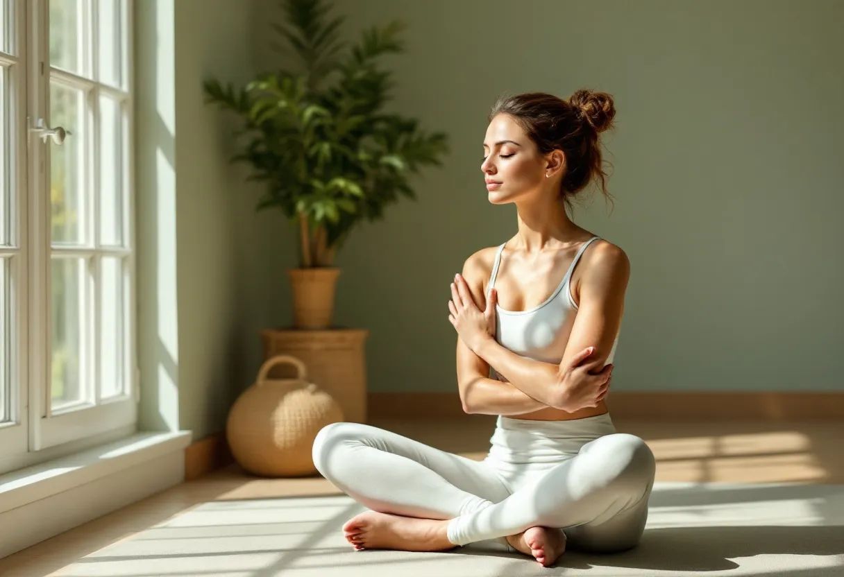 Desk Neck and Shoulder Tension: A Therapeutic Sequence