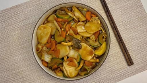 Gnocchi di riso con verdure - Piatto finito