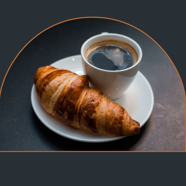 Dagkino: Kaffe & Croissant, 25.sept