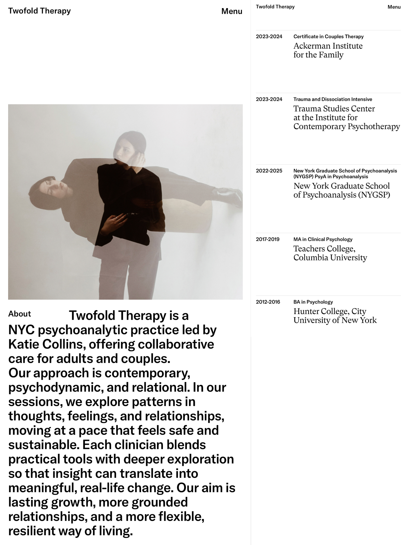 Twofold Therapy
