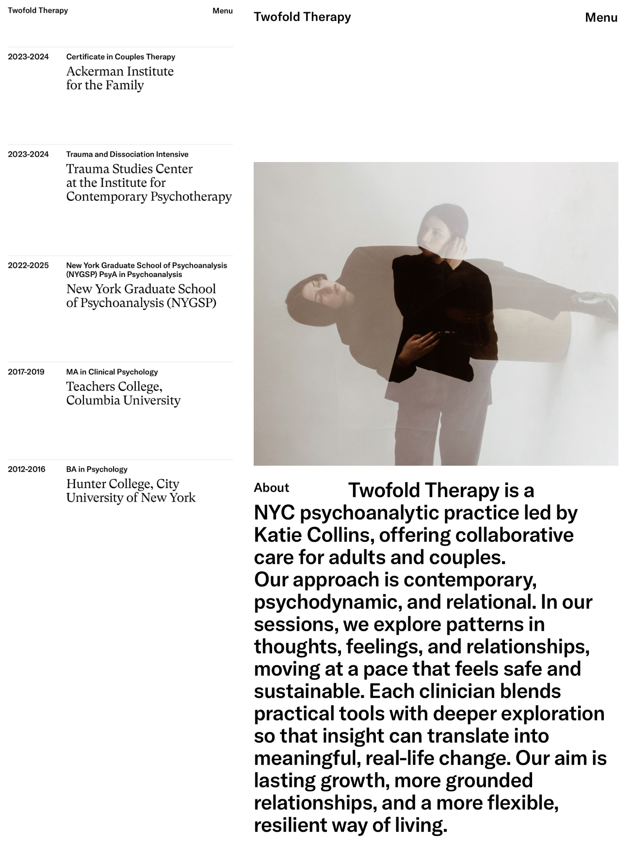 Twofold Therapy