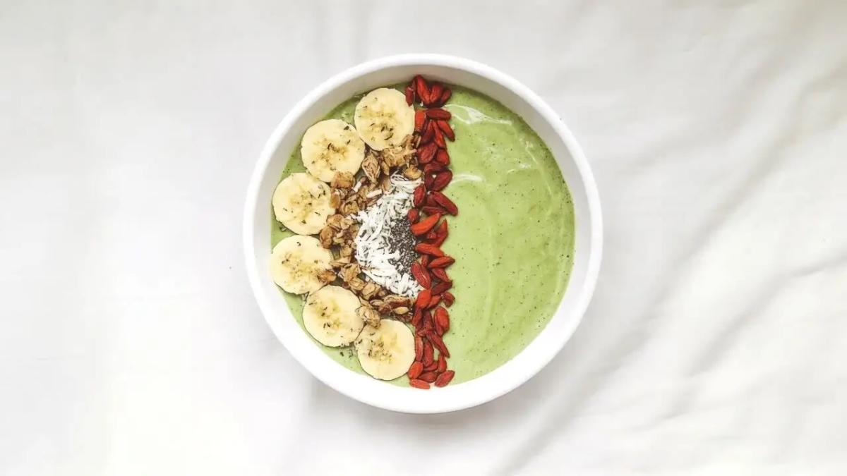 Green smoothie bowl