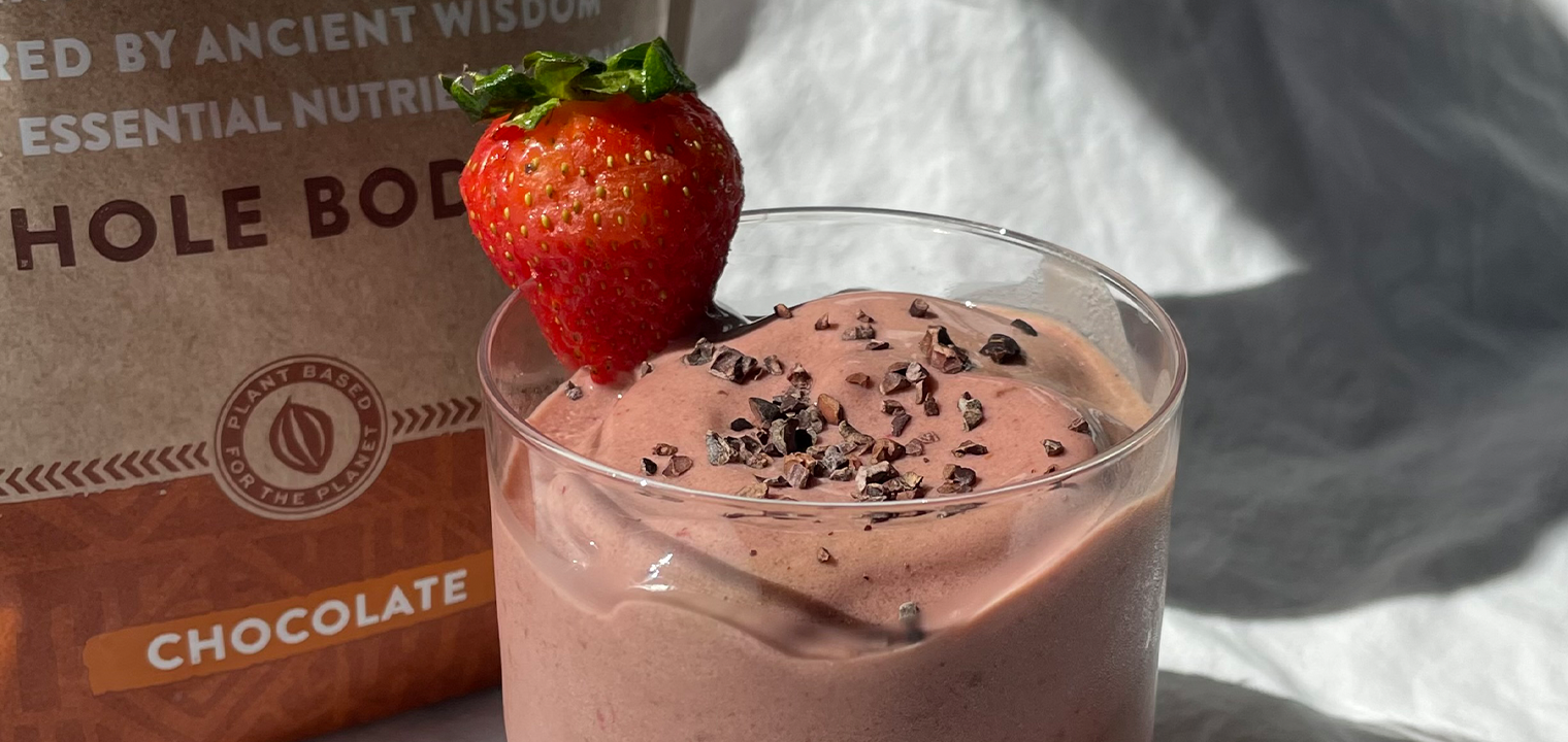 Chocolate Covered Strawberry Shake