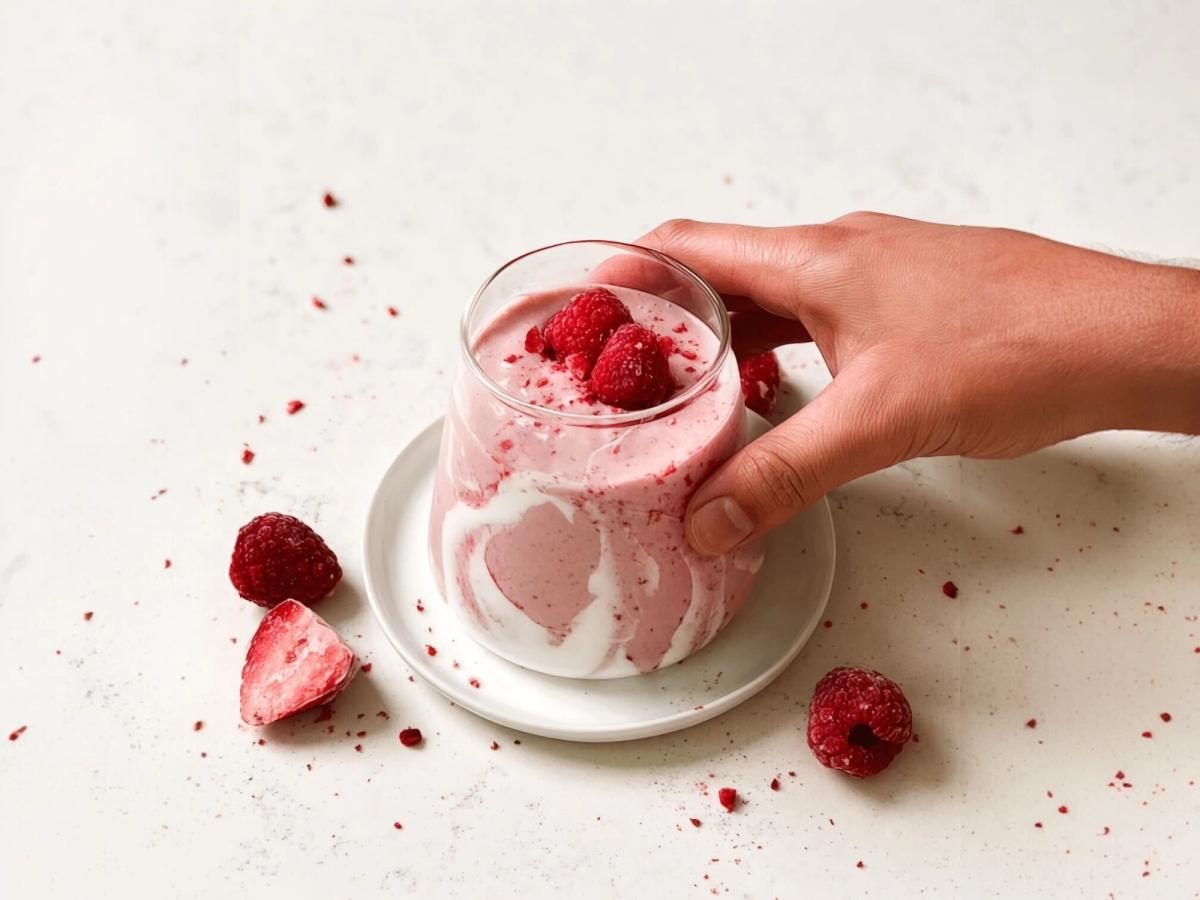 Strawberry Cloud Smoothie