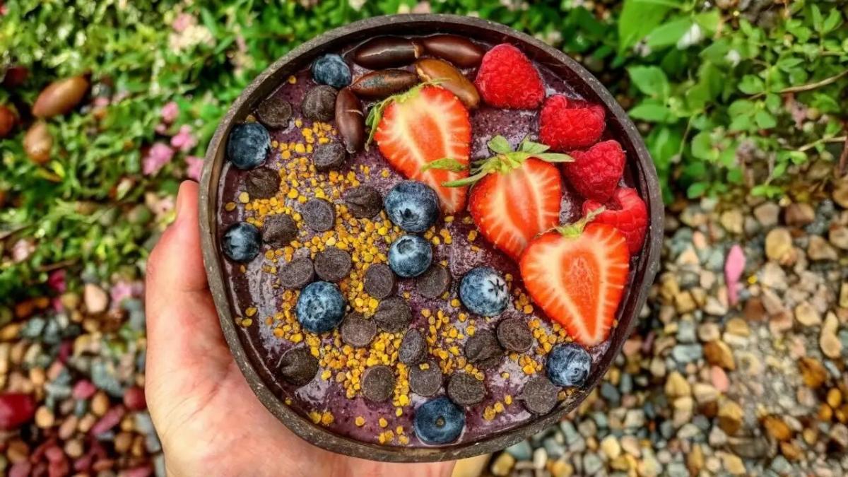 Dairy Free Acai Dark Chocolate Chip Bowl