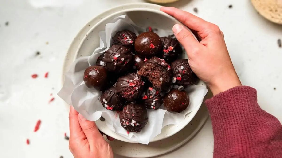 Healthy Chocolate Truffles