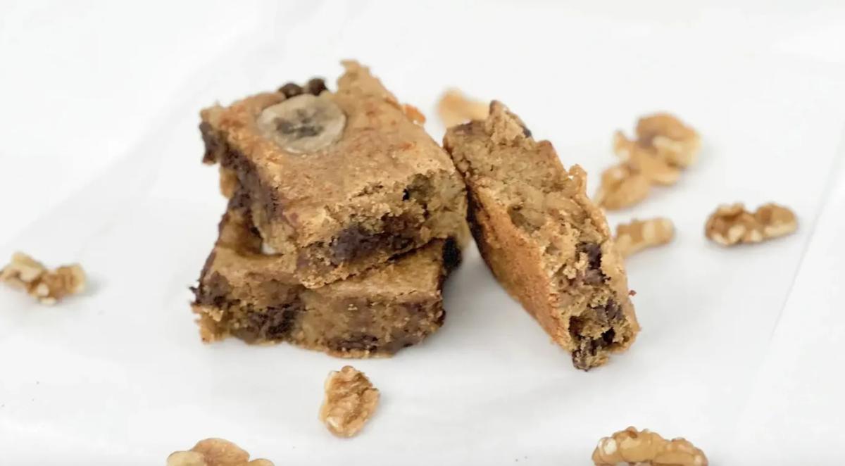 Chocolate Chai Banana Bars