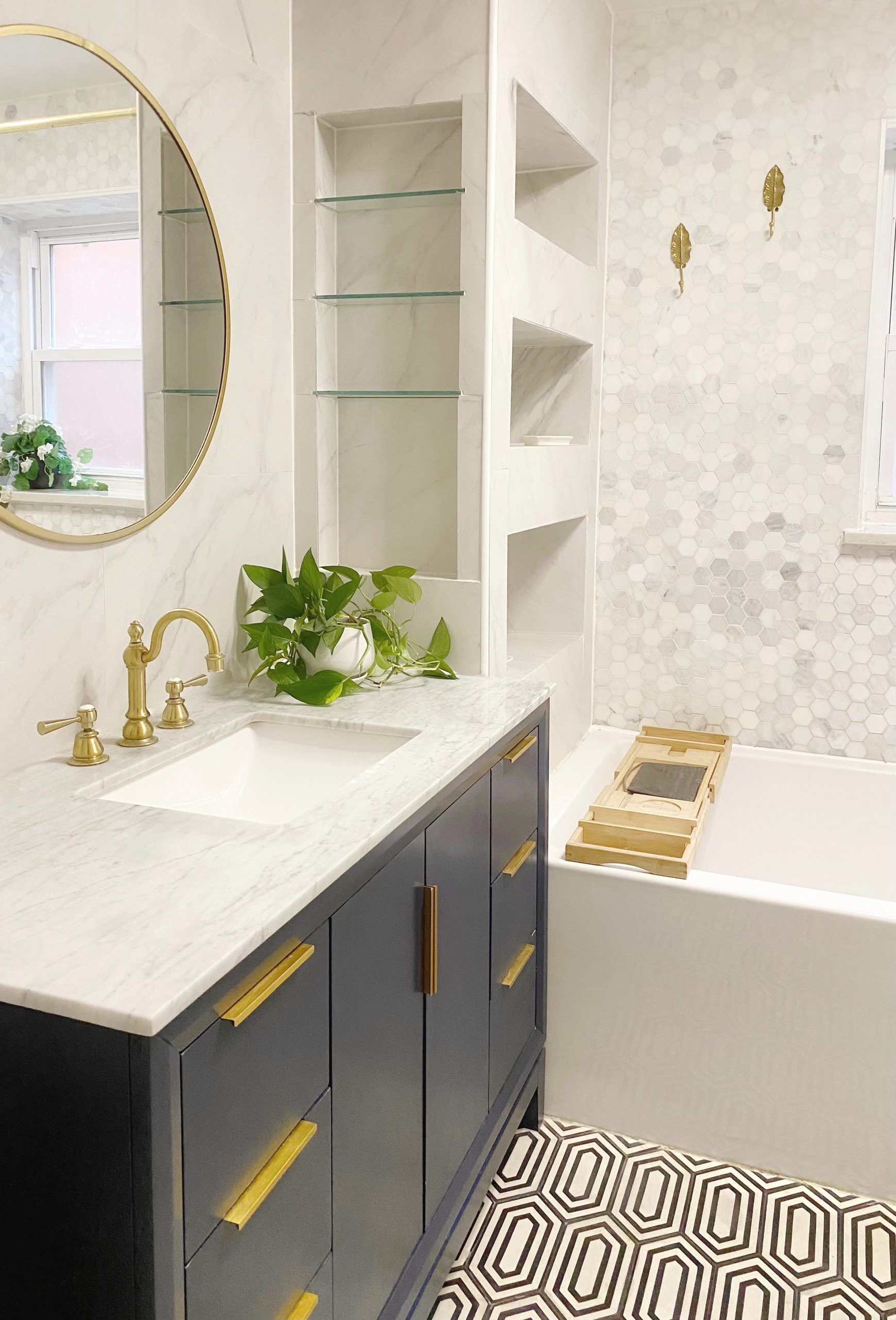 Material and finish selections