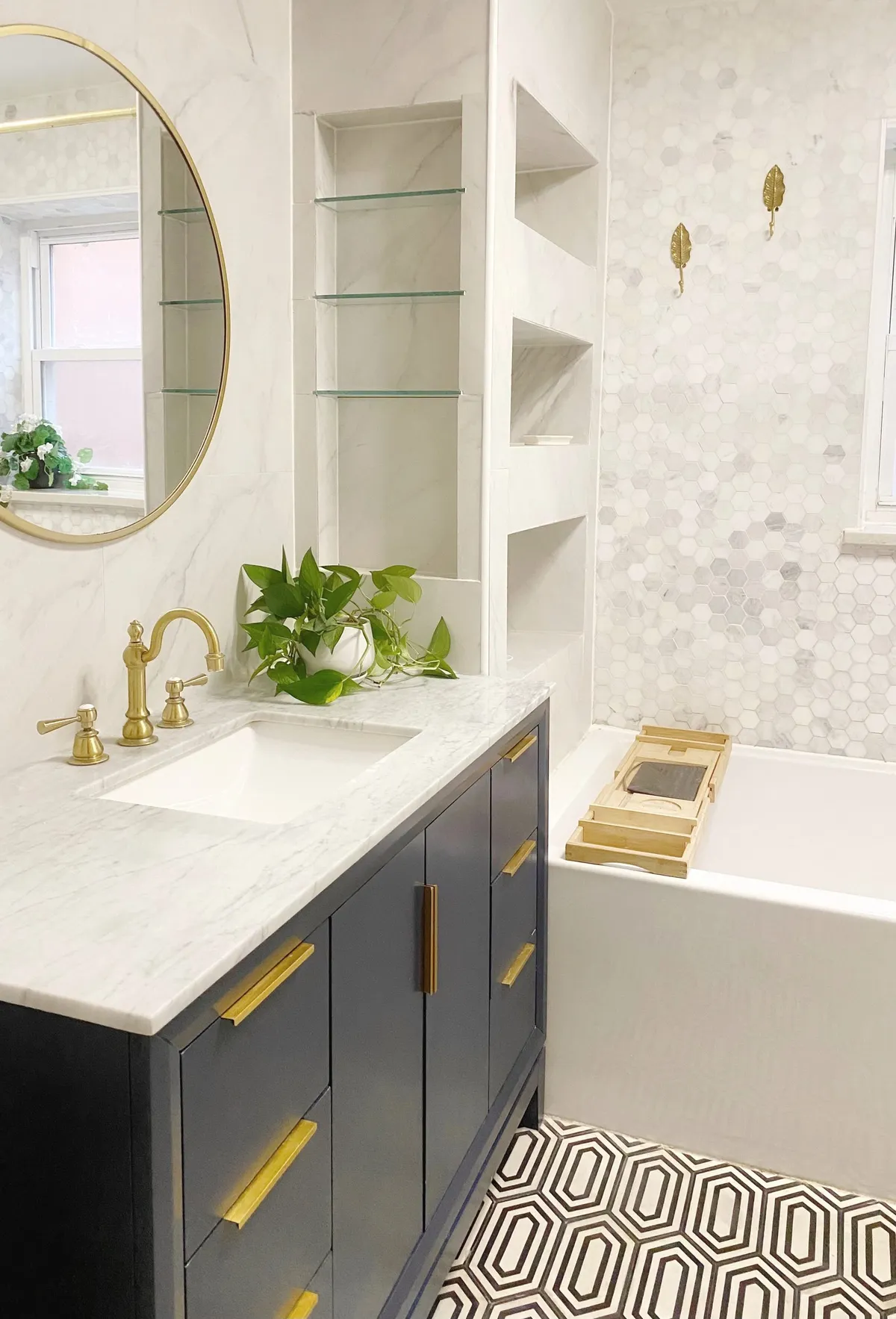 Material selections in the Gold & Co. showroom