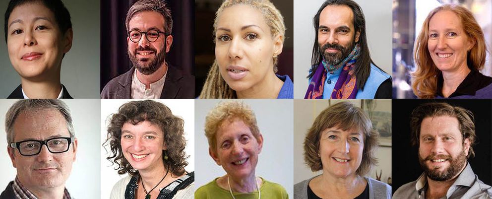 Selection of photos showing some of the UoS speakers