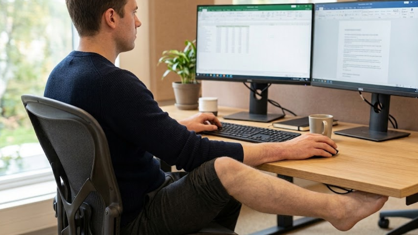 Home office, gaming y trombosis: el riesgo de estar sentado 8+ horas