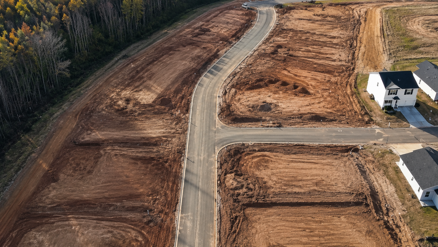 A subdivision layout under review