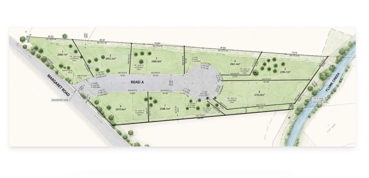 Margaret Road, 8 Lot Subdivision