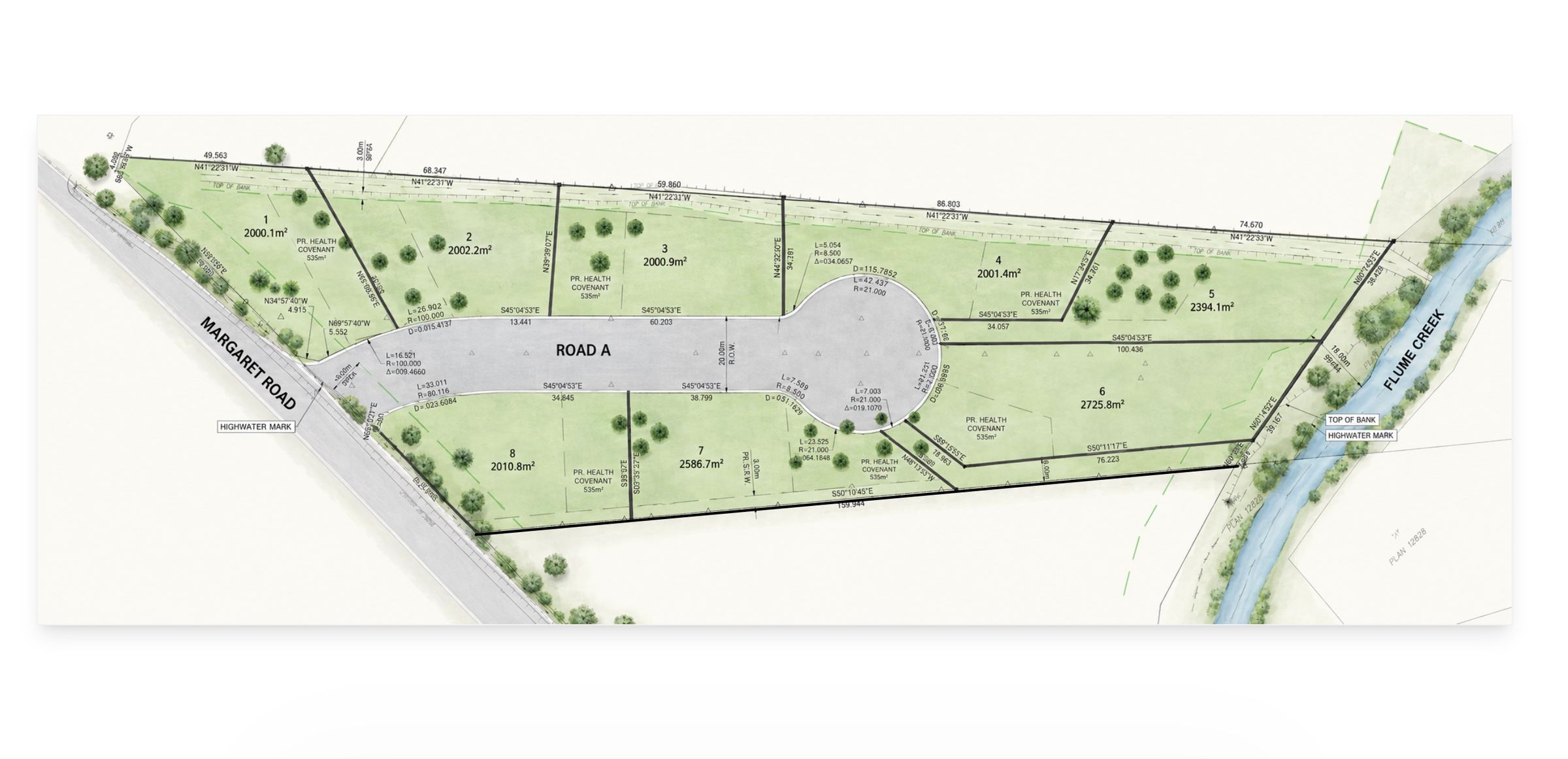 Margaret Road, 8 Lot Subdivision