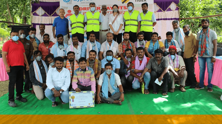Drivers Day Utsav- thoda jamke with Freight Tiger, Saint Gobain Gyproc and Transport Mitra