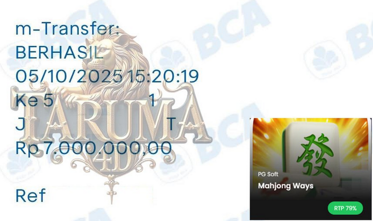 BUKTI JACKPOT TARUMA4D