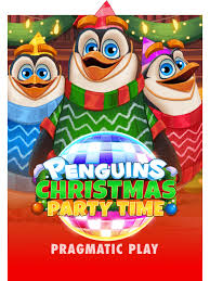 Penguins Christmas Party Time