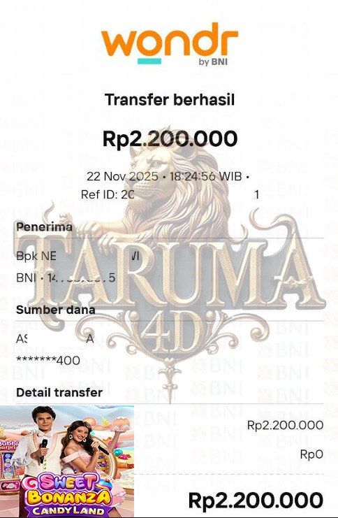 BUKTI JACKPOT TARUMA4D