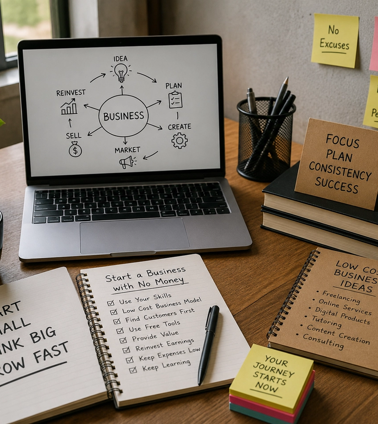 How to Start a Small Business with No Money