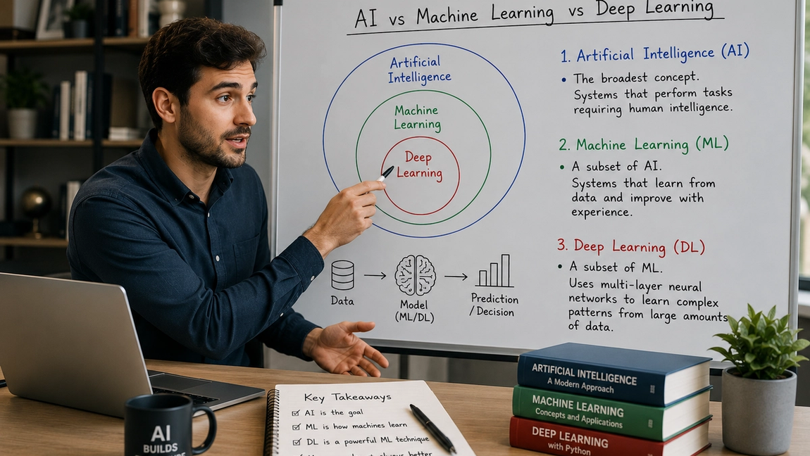 The Real Difference Between AI, Machine Learning, and Deep Learning