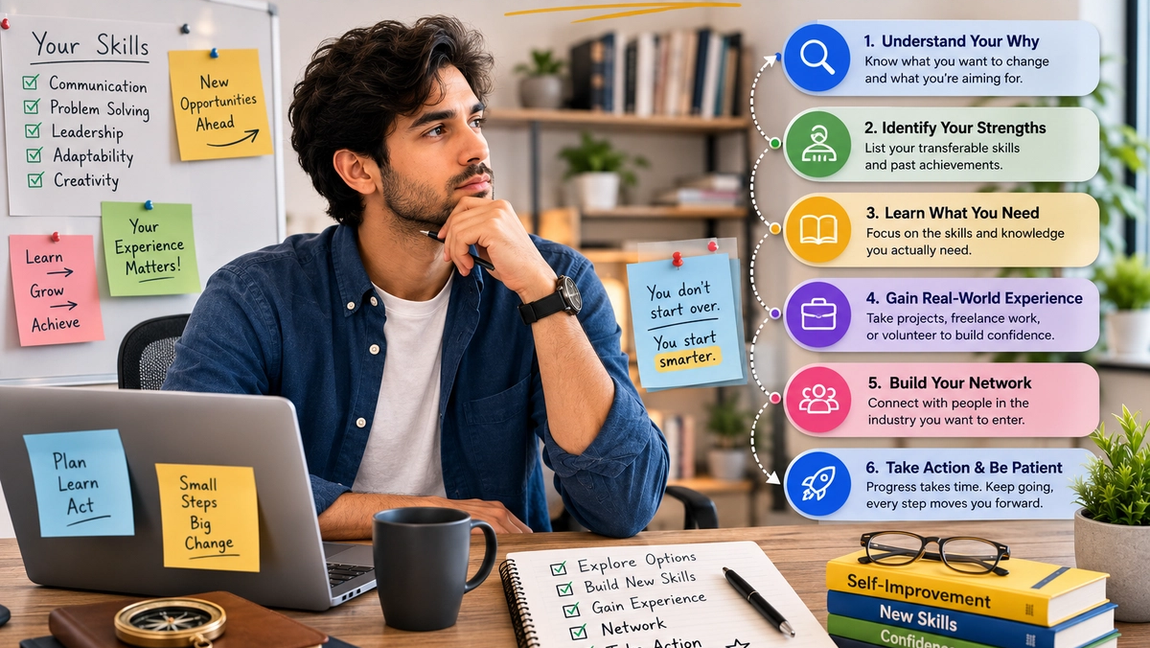 How to Switch Careers Without Starting Over