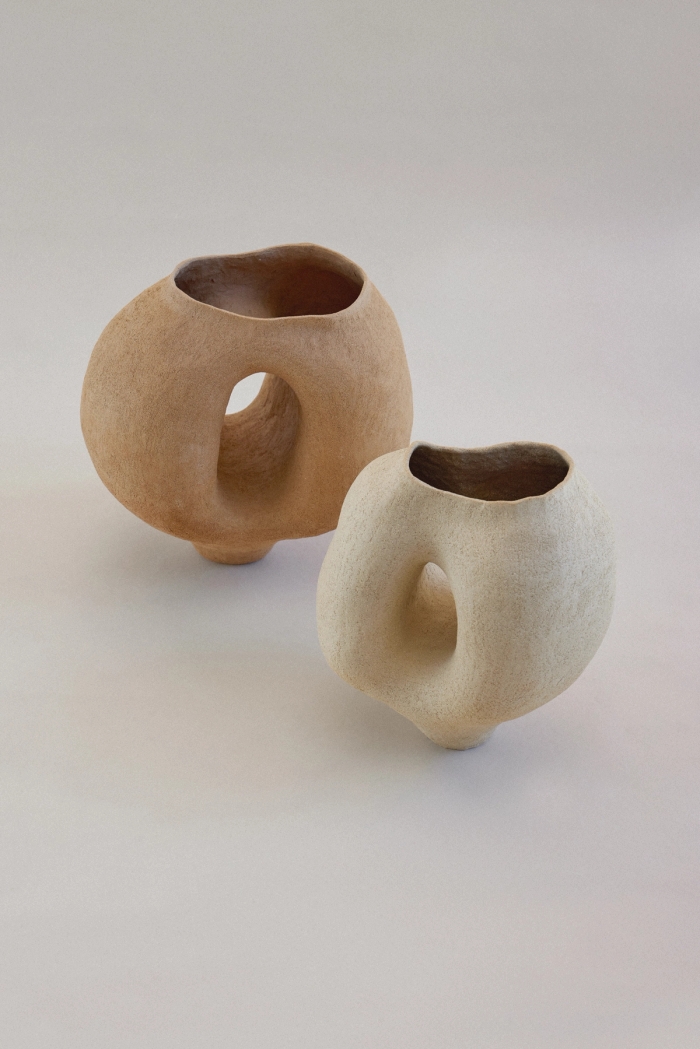 nude roca vases jorceramics