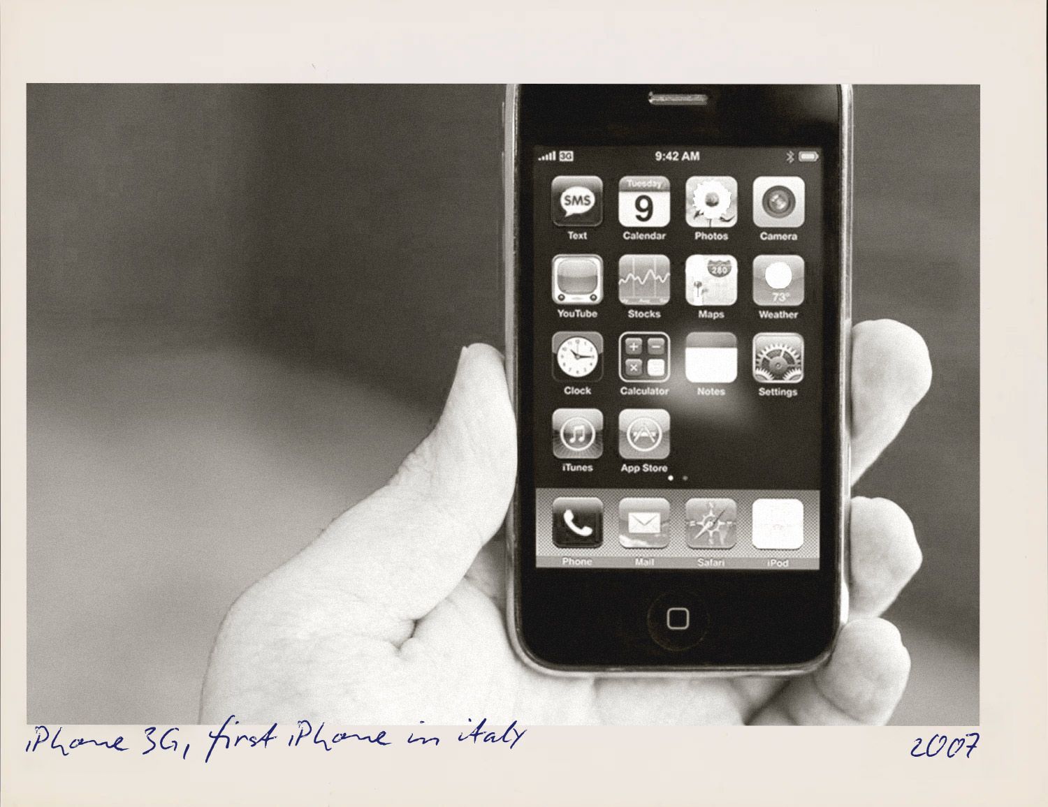 The first iPhone in italy