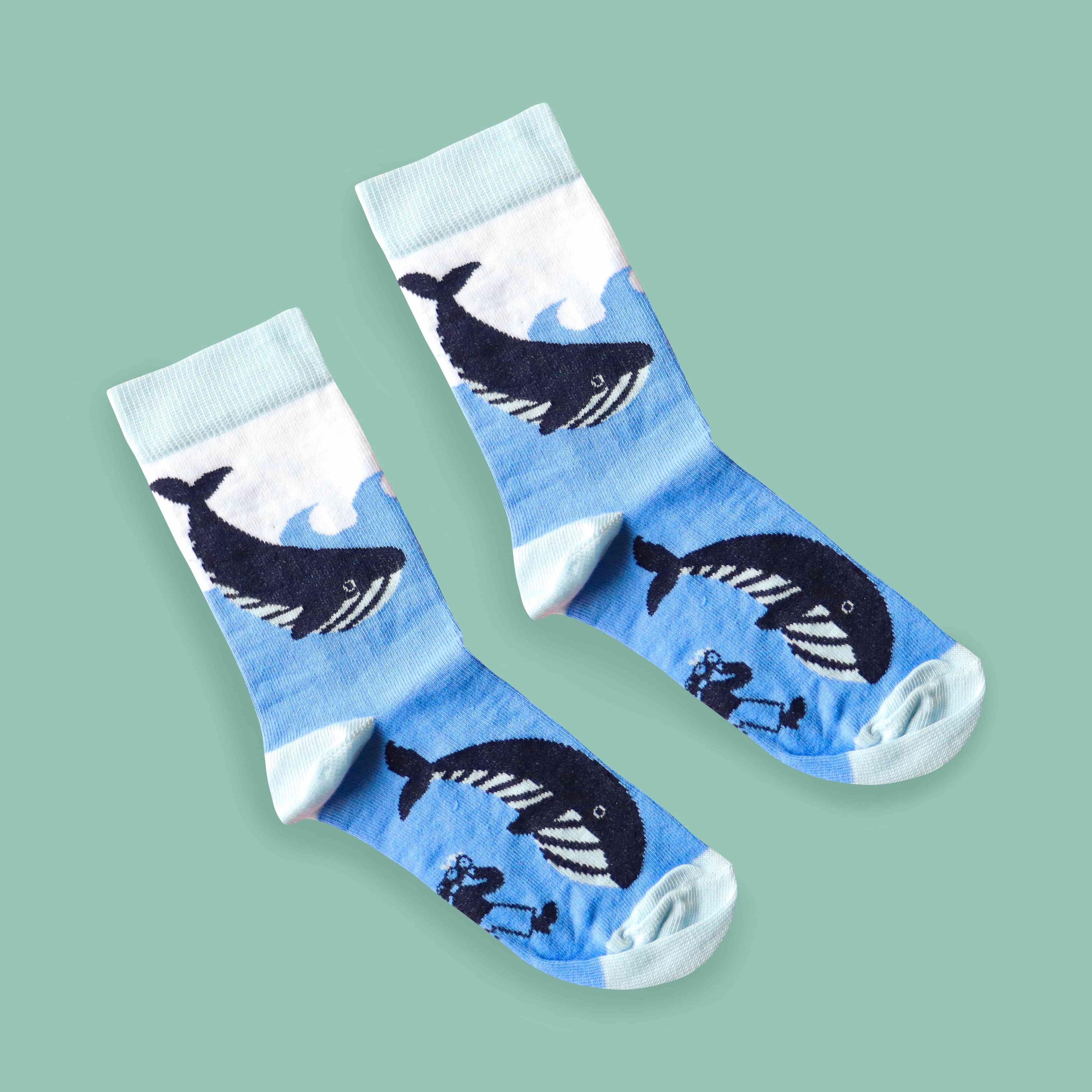 Kids' Whale Socks — view 3