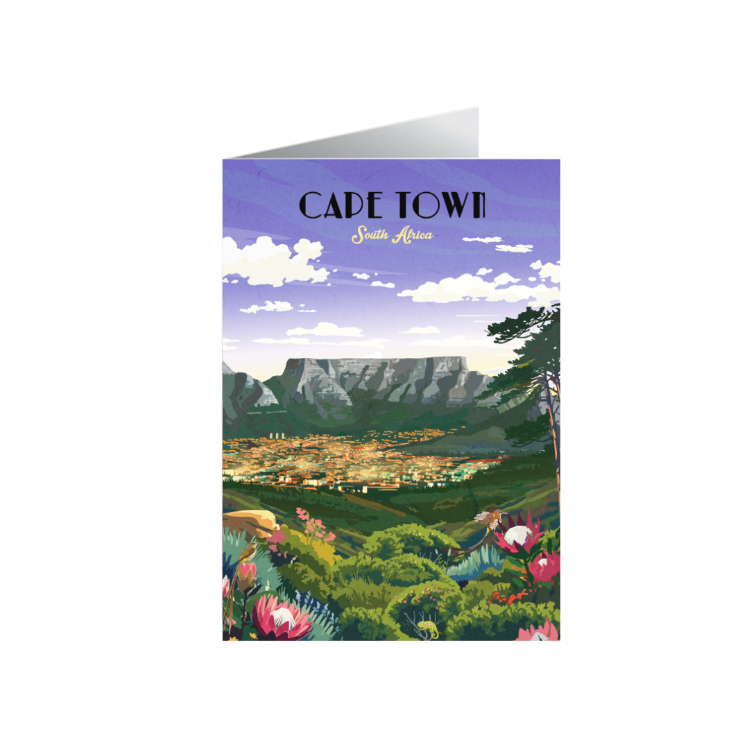 Cape Town Travel Poster — view 2