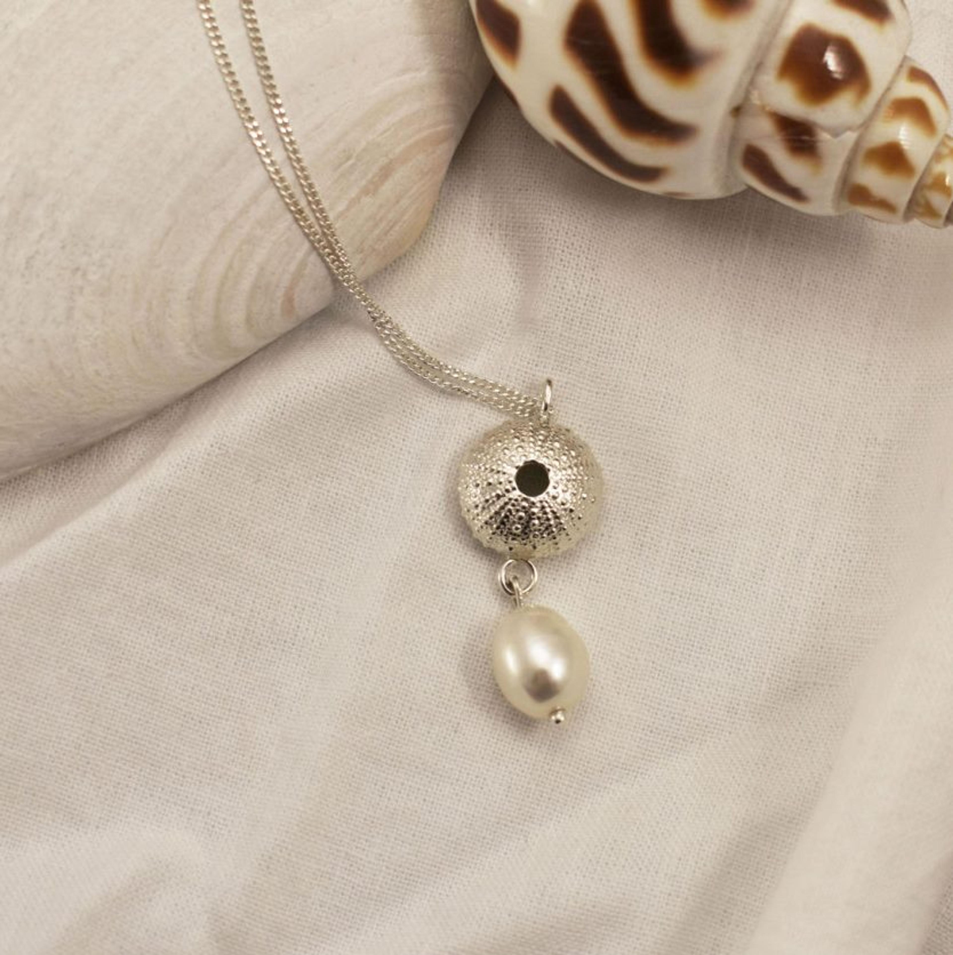 Sea Urchin Pearl Necklace