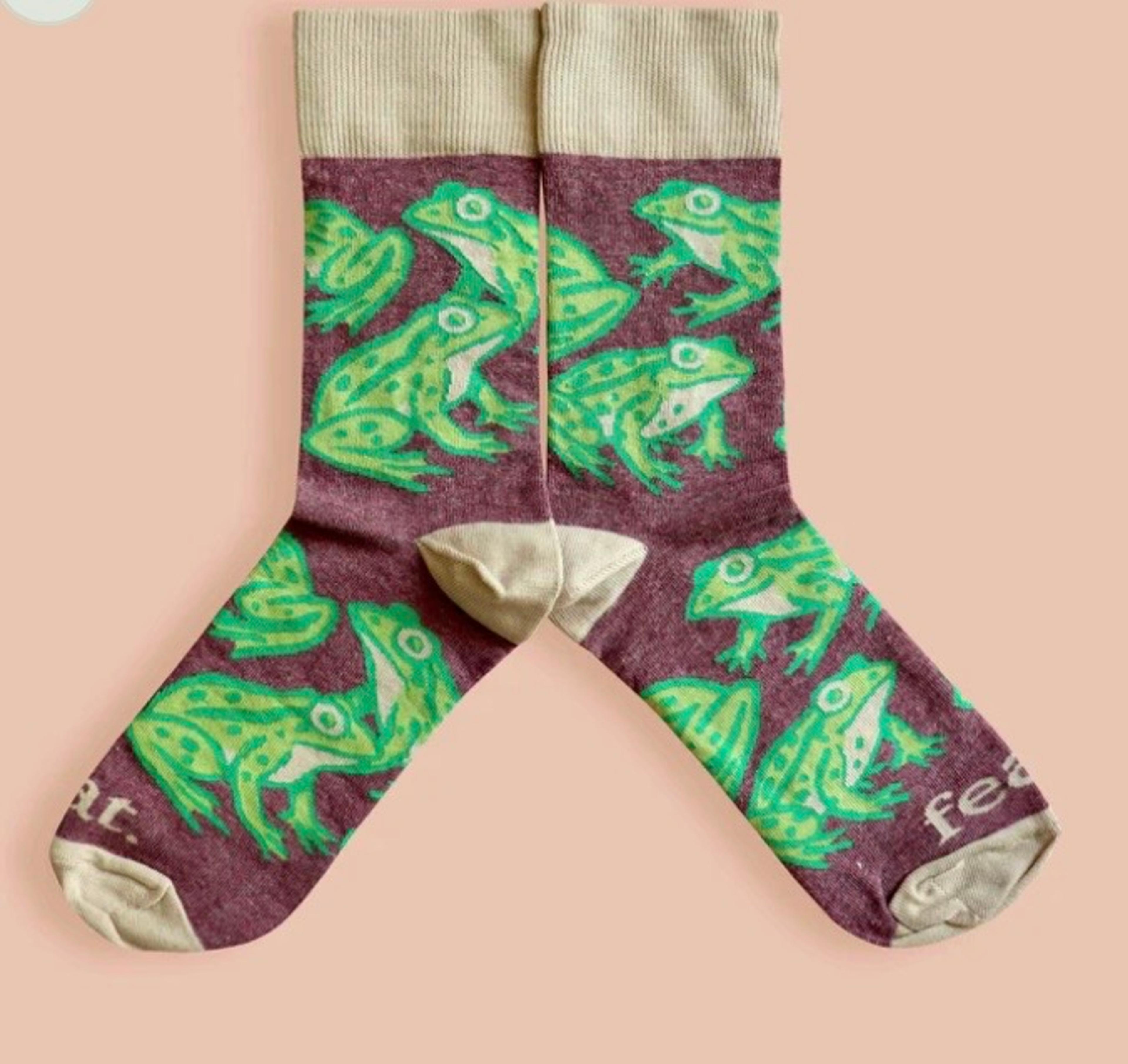 Feat Adult Sock — Cape River Frog