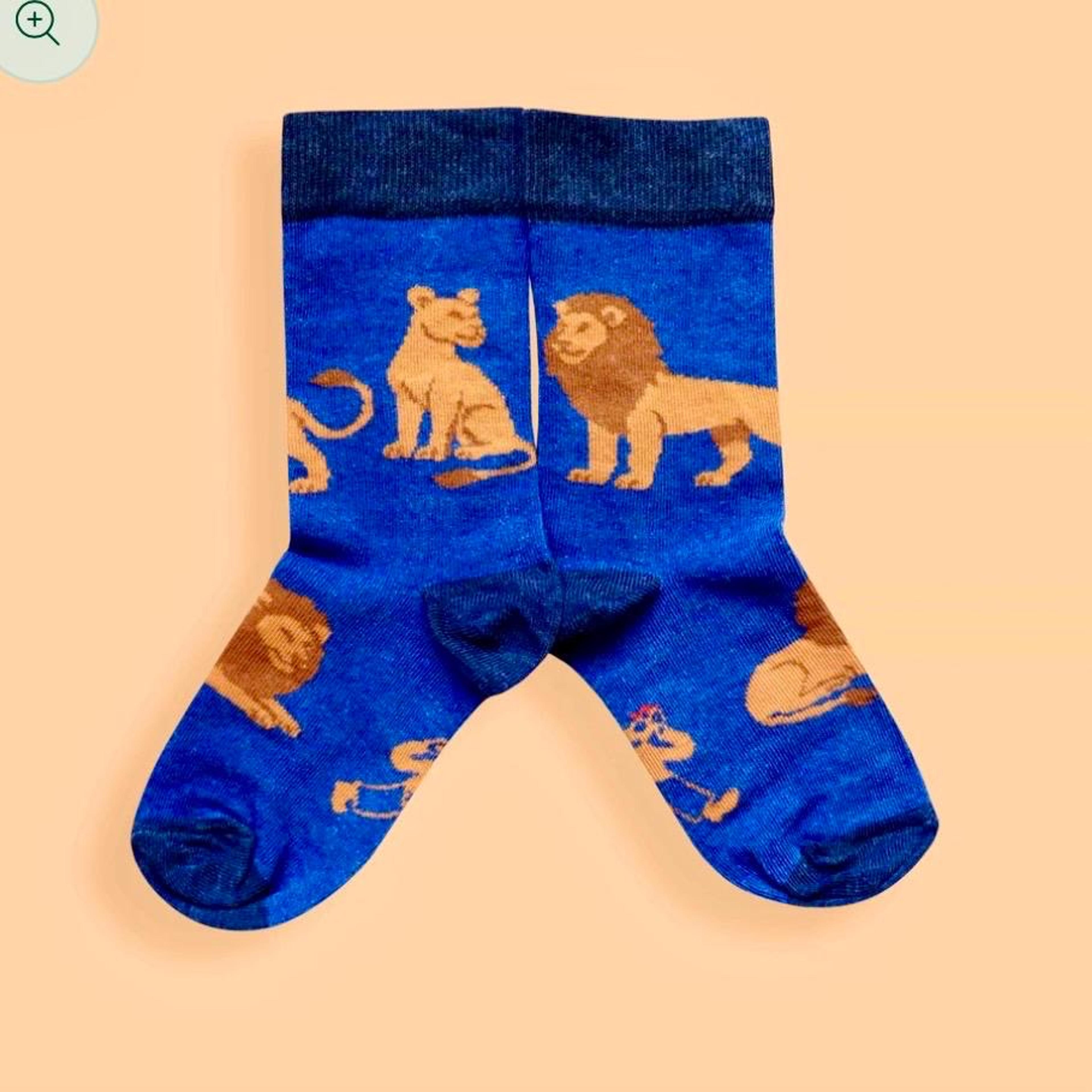 Feat Kids Socks — Lion