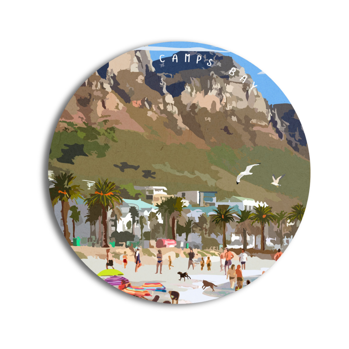 Camps Bay Travel Poster — view 3