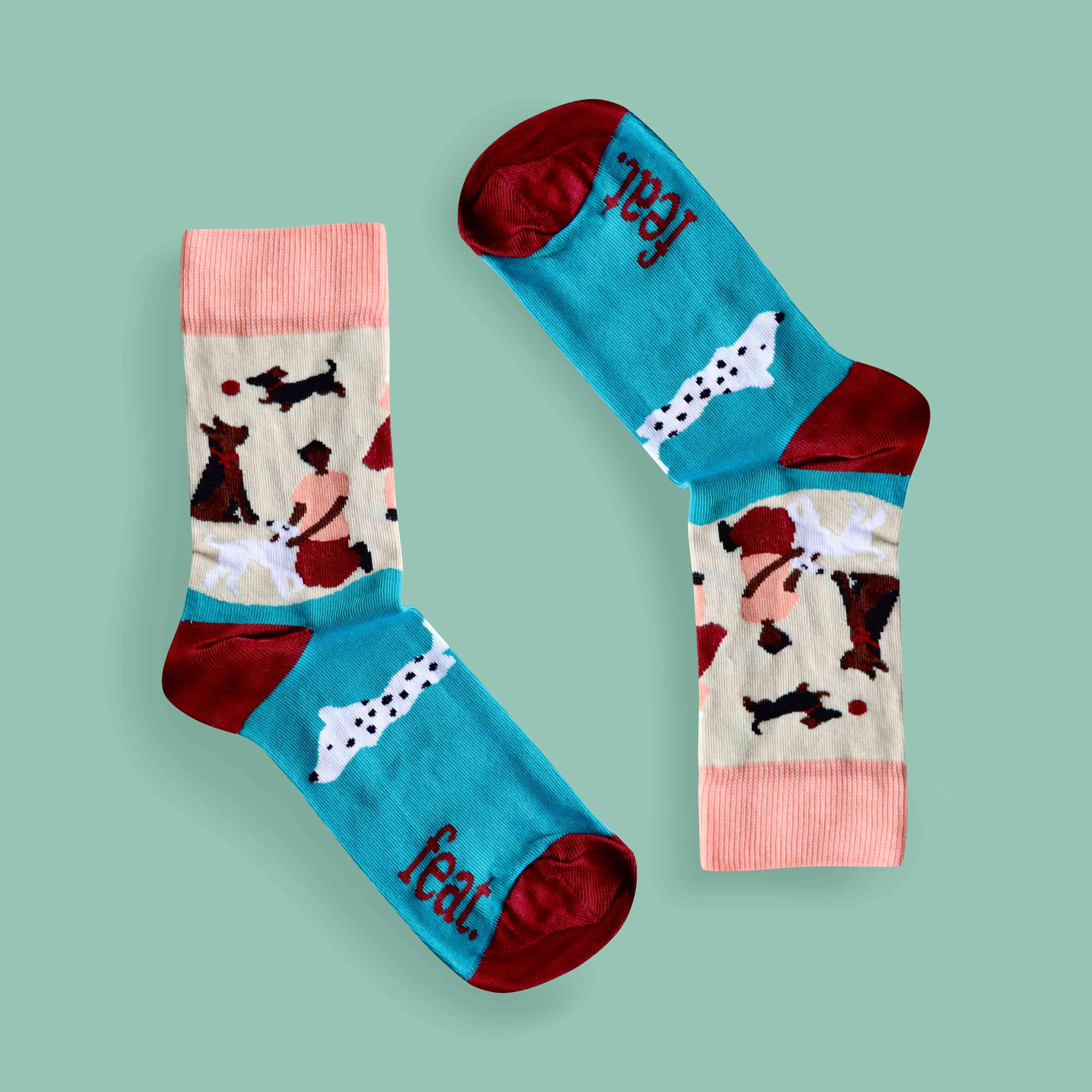 Beach Walkies Socks — view 3