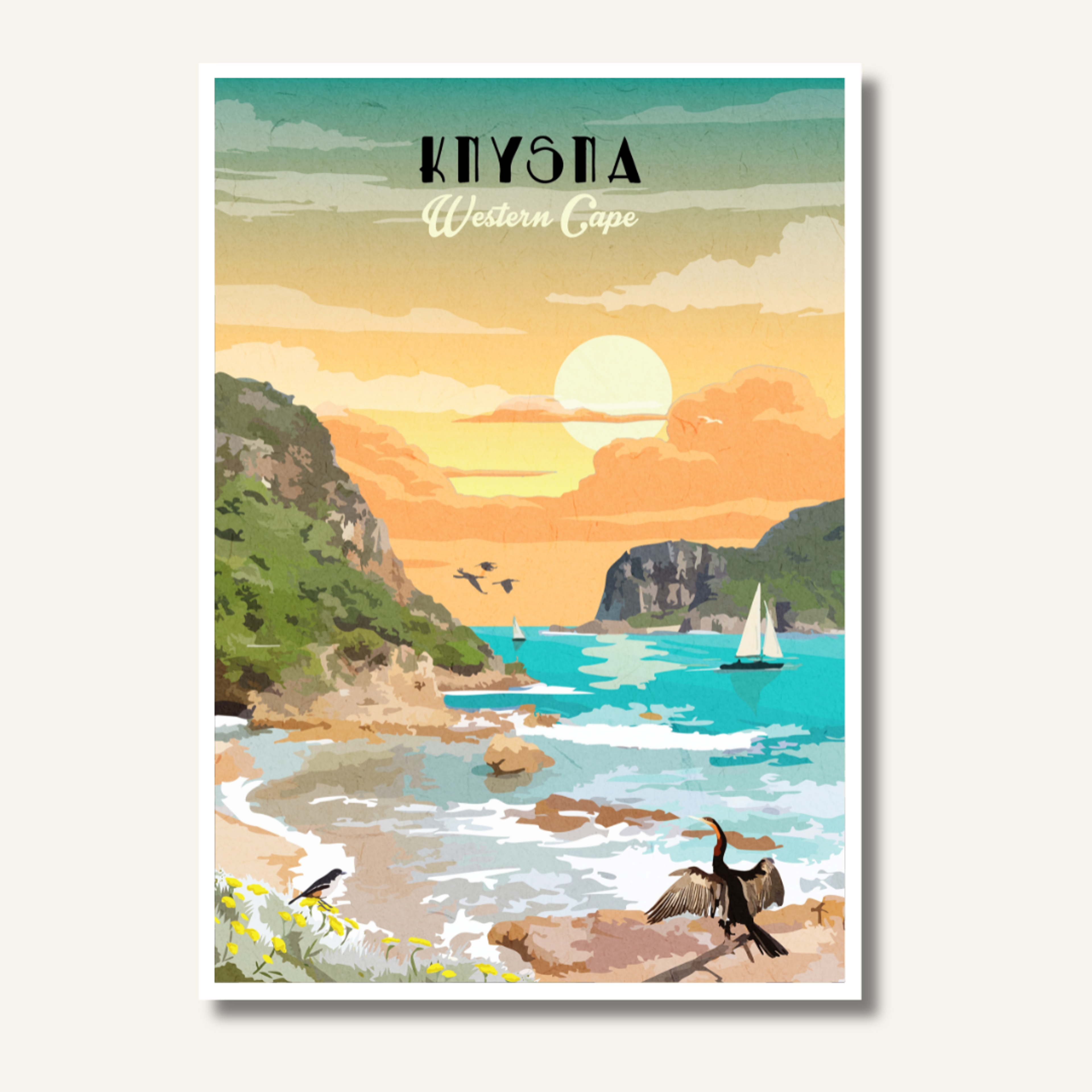 Knysna Travel Poster — view 1