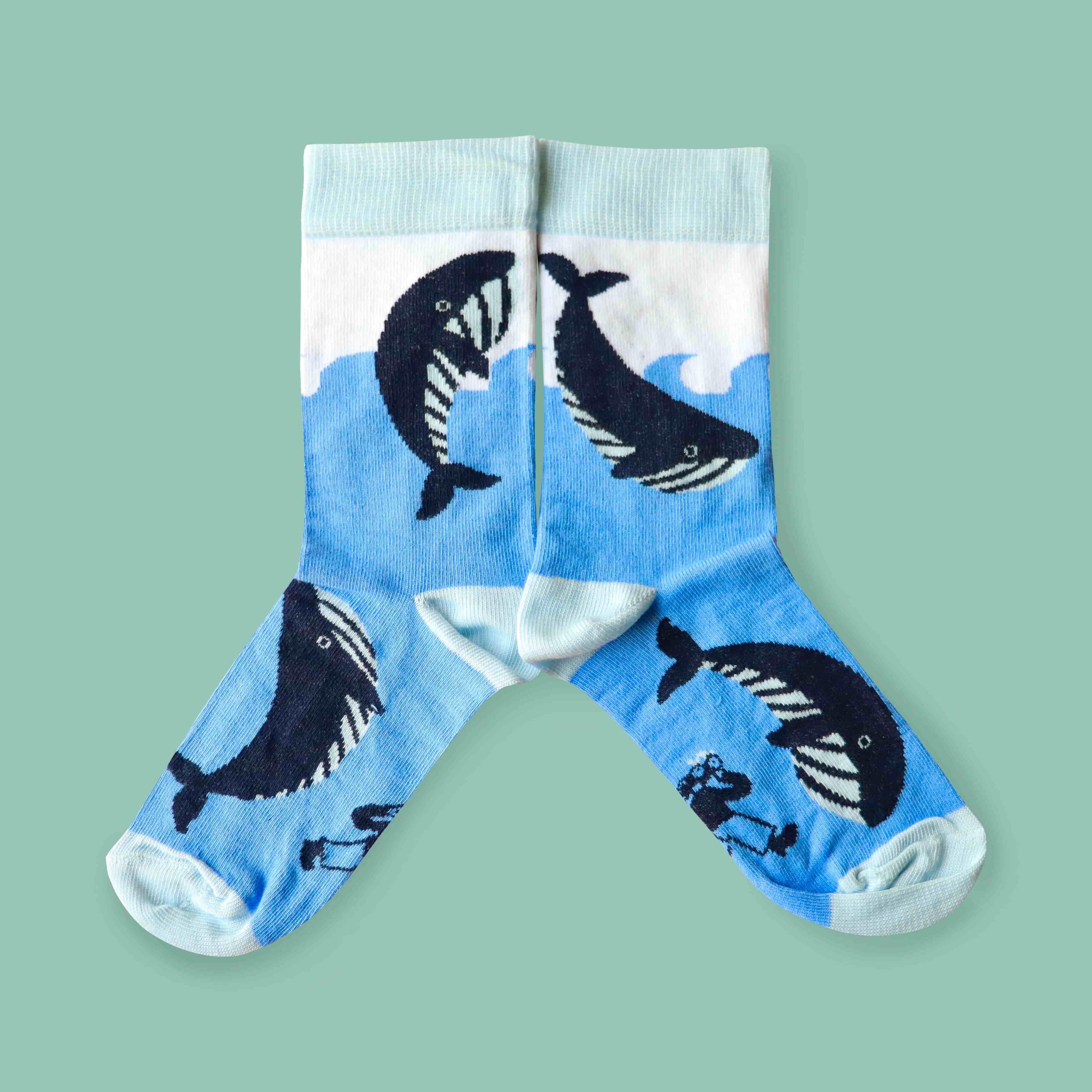 Kids' Whale Socks