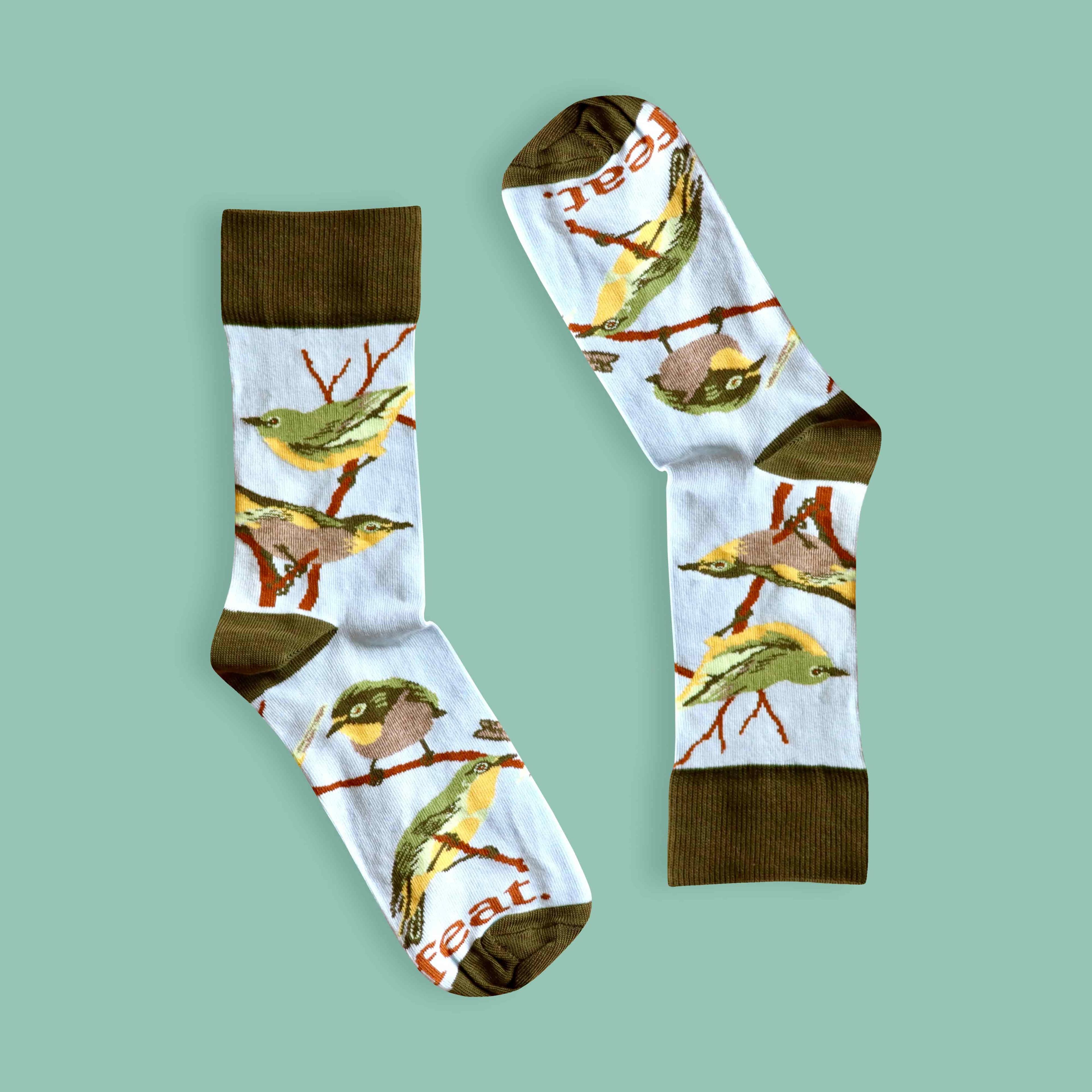 Cape White-Eye Socks — view 2