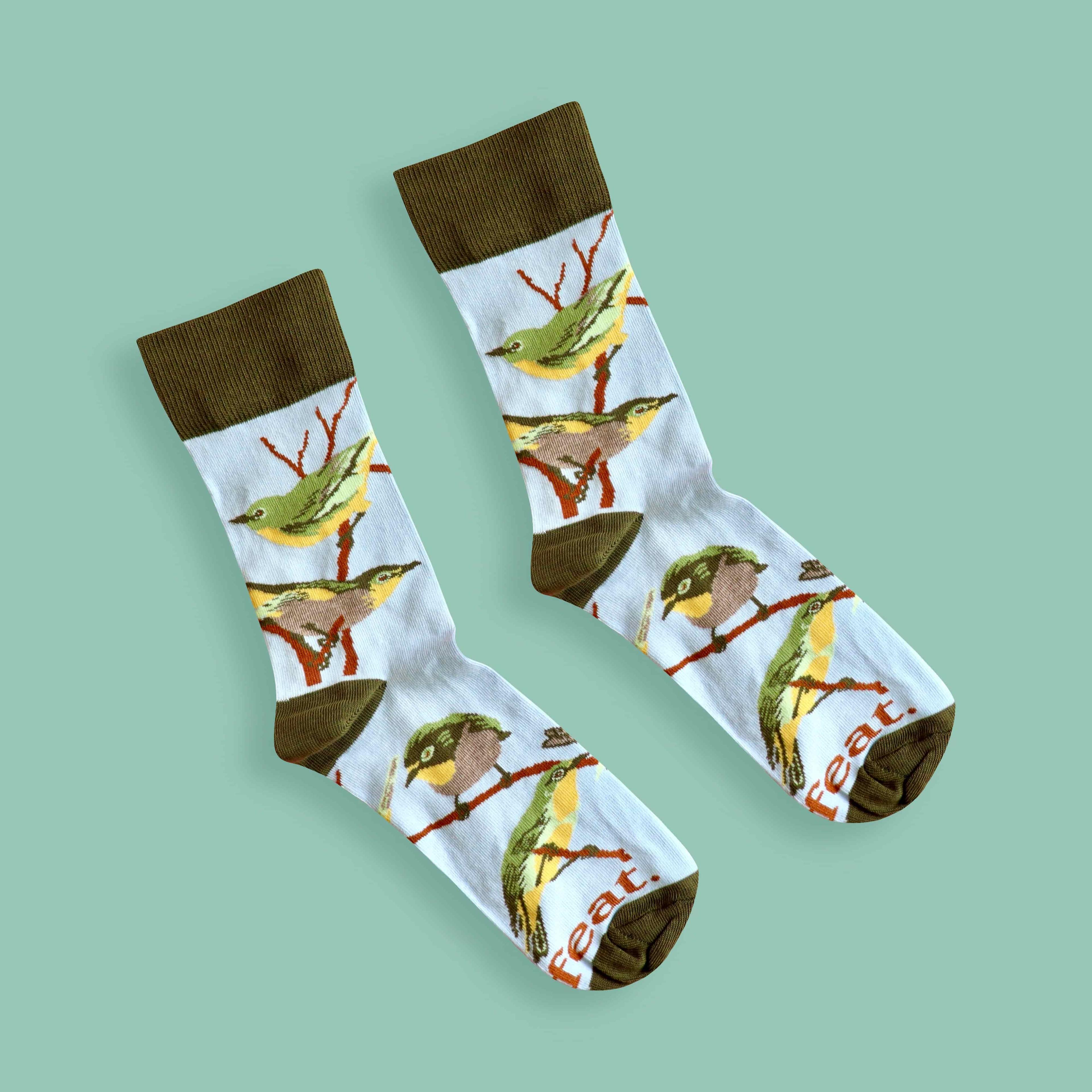 Cape White-Eye Socks — view 4
