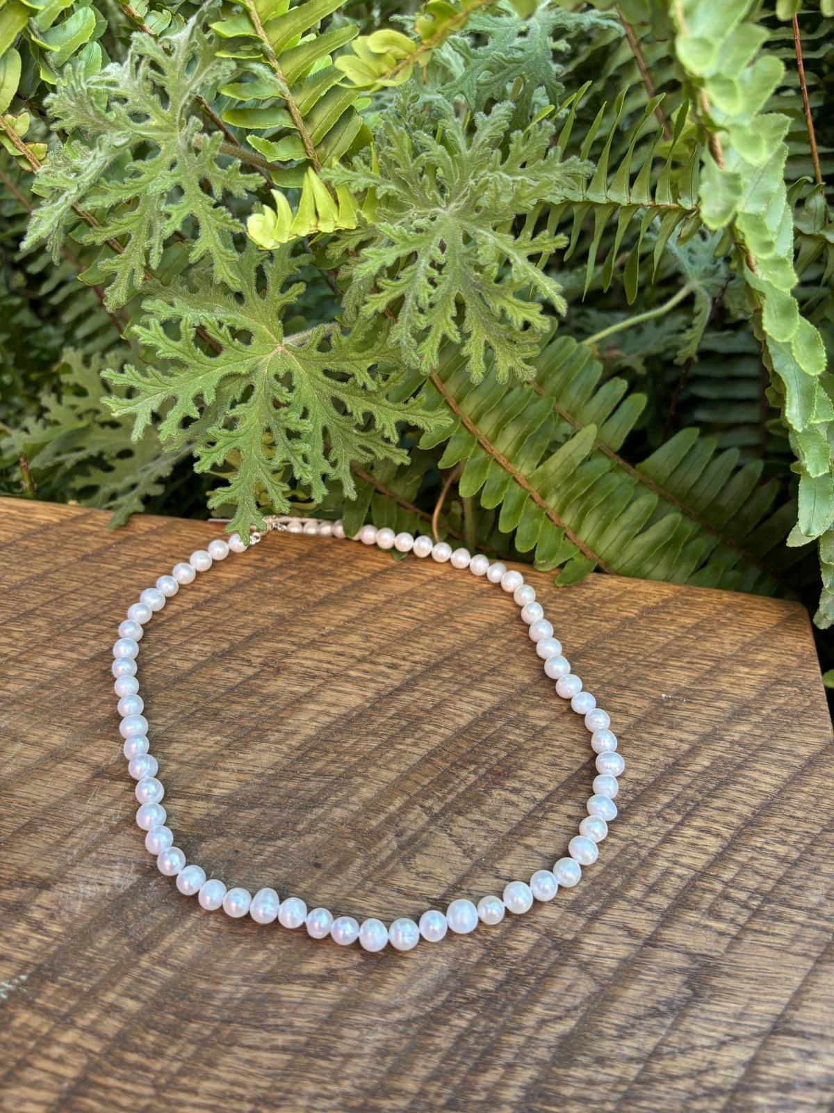 Classic Freshwater Pearl Strand Necklace
