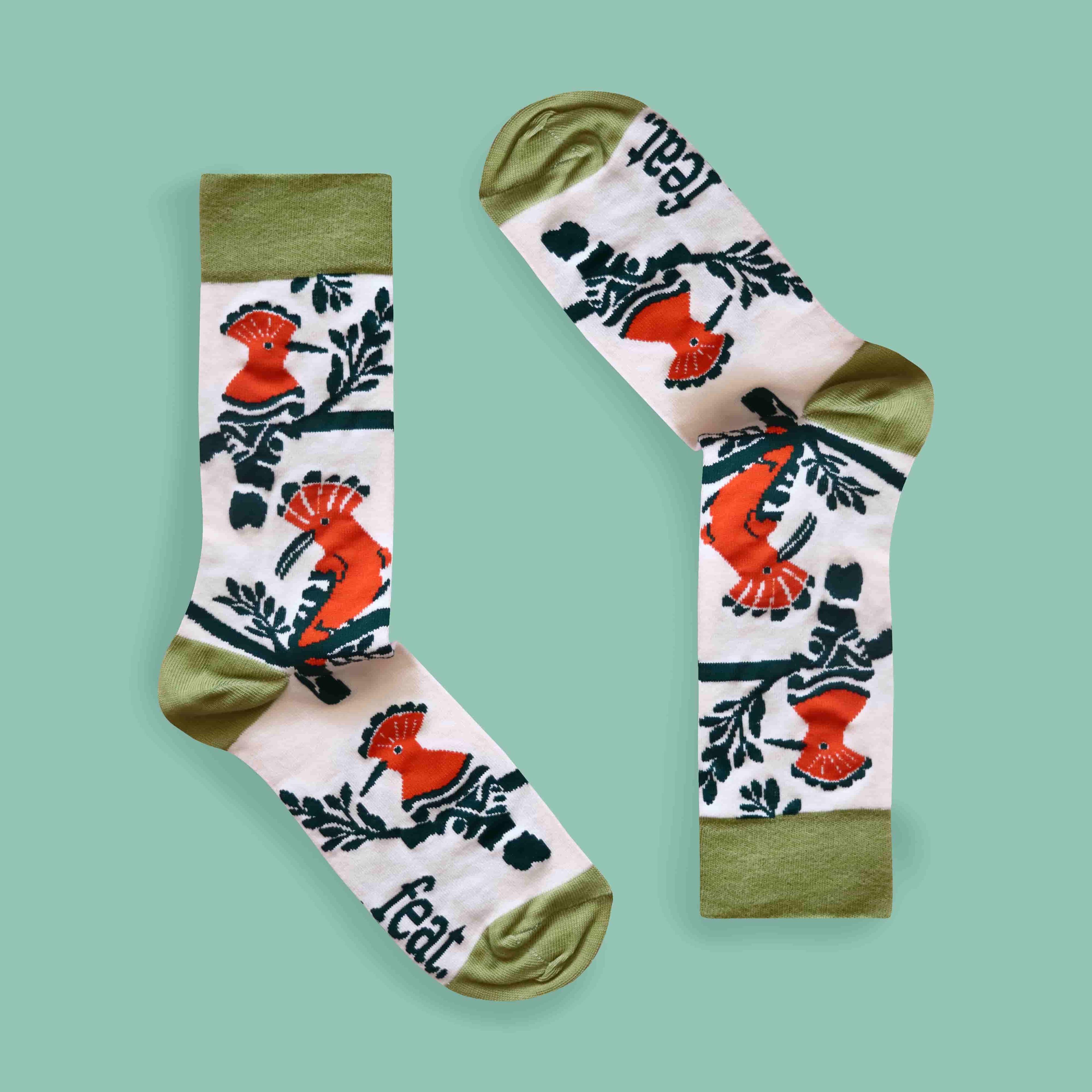 Hoopoe Socks — view 2