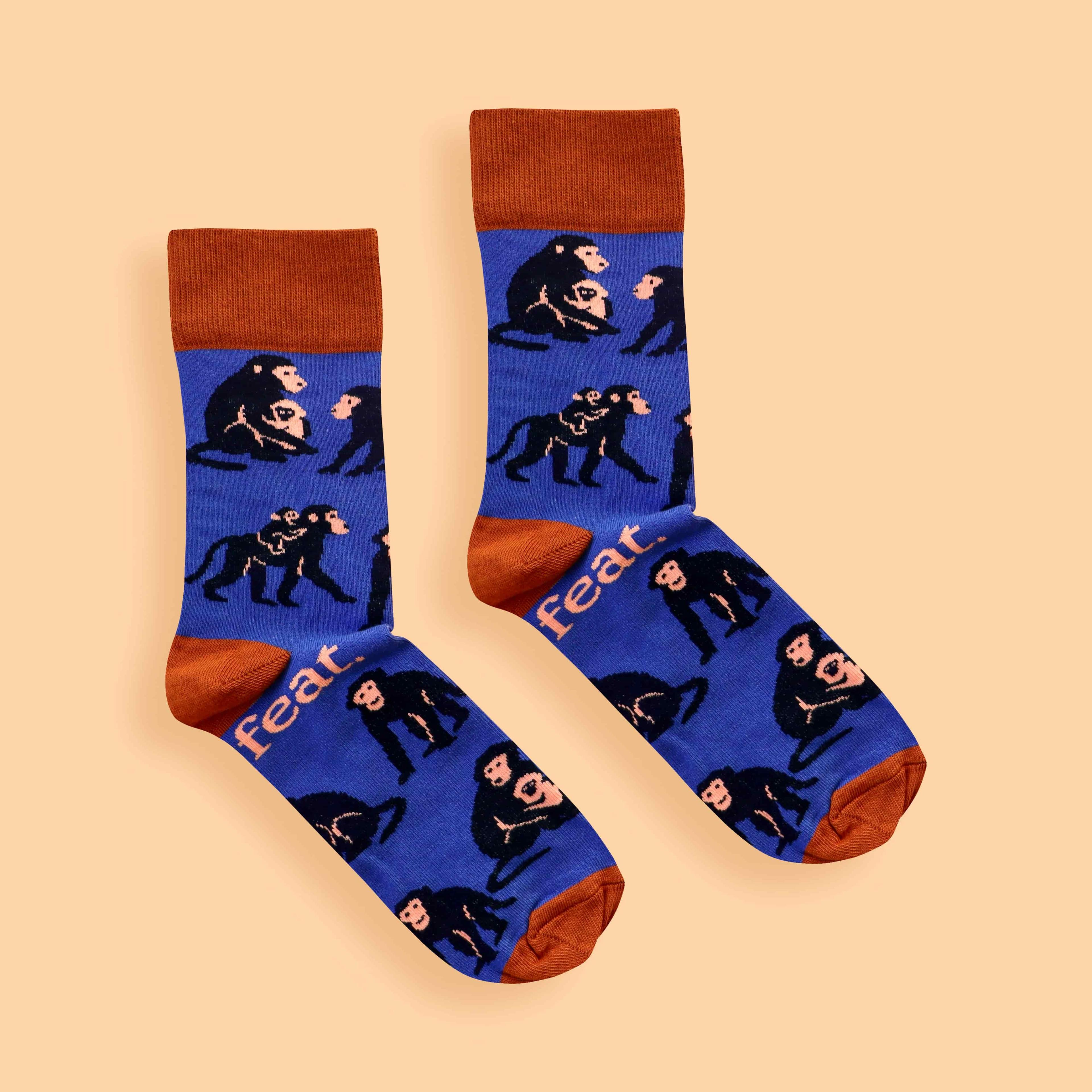 Baboon Troop Socks — view 4