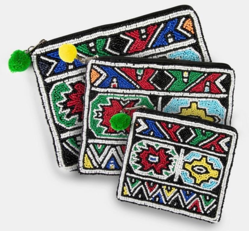 Kitch Kool Beaded Coin Purse — Ndebele